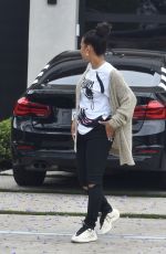 CHRISTINA MILIAN Out for Lunch at Mauro