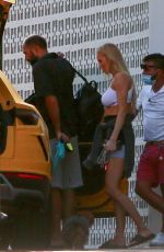 CHRISTINE QUINN at a Private Resort in Palm Springs 06/01/2021