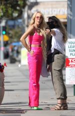 CHRISTINE QUINN on the Set of Selling Sunset in West Hollywood 06/03/2021