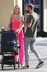 CHRISTINE QUINN on the Set of Selling Sunset in West Hollywood 06/03/2021