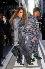 CIARA Out for Dinner in New York 06/24/2021