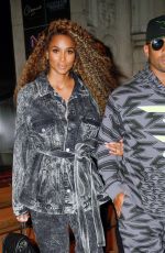 CIARA Out for Dinner in New York 06/24/2021