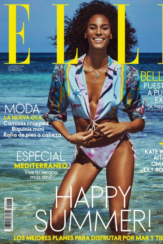 CINDY BRUNA in Elle Magazine, Spain July 2021