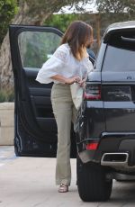 CINDY CRAWFORD Arrives at Soho House in Malibu 06/15/2021