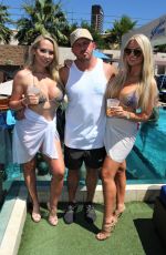 CLAUDIA FIJAL and COLLEEEN MCGINNISSS Hosts Weekly Pool Party at Sapphire Pool and Dayclub in Las Vegas 06/12/2021