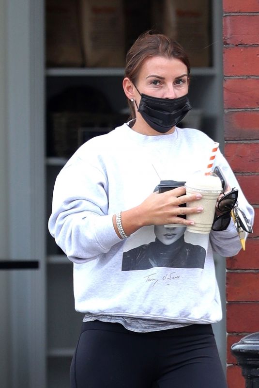 COLEEN ROONEY Out for Coffee and Shake in Wilmslow 06/21/2021