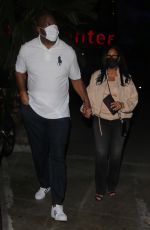 COOKEI JOHNSON Leaves akers vs Suns Game in Los Angeles 06/03/2021