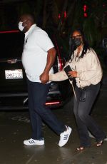 COOKEI JOHNSON Leaves akers vs Suns Game in Los Angeles 06/03/2021