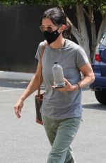 COURTENEY COX Heading to Yoga Class in Santa Monica 06/15/2021