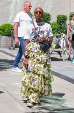 CYNTHIA ERIVO Out in New York 06/16/2021