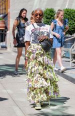 CYNTHIA ERIVO Out in New York 06/16/2021