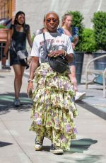 CYNTHIA ERIVO Out in New York 06/16/2021