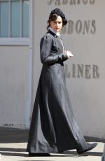 DAKOTA JOHNSON on the Set of Persuasion in Bath 06/25/2021