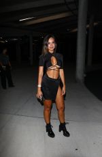 DANI TORRES at TikTok vs YouTube Boxing Match at Hard Rock Stadium in Hollywood 06/12/2021