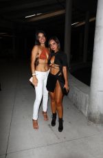 DANI TORRES at TikTok vs YouTube Boxing Match at Hard Rock Stadium in Hollywood 06/12/2021