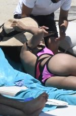 DANIELLA SEMAAN in Bikini at a Beach in Greece 06/18/2021