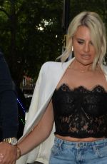 DANIELLE ARMSTRONG at Amazonico Restaurant in London 06/26/2021