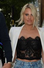 DANIELLE ARMSTRONG at Amazonico Restaurant in London 06/26/2021