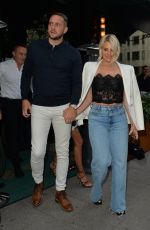 DANIELLE ARMSTRONG at Amazonico Restaurant in London 06/26/2021