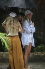 DELILAH HAMLIN and LISA RINNA Out for Breakfast in Tulum 06/15/2021