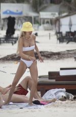 DELILAH HAMLIN in Bikini at a Beach in Mexico 06/14/2021