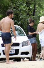 DELILAH HAMLIN in Bikini with Friends in Tulum 06/12/2021