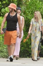 DELILAH HAMLIN Out with Friends in Tulum 06/16/2021