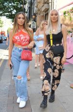 DEMI and FRANKIE SIMS at Boujee Bar an Restaraunt in Manchester 06/05/2021