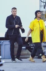 DEMI LOVATO on the Set of a Music Video with G-Eazy in Los Angeles 06/09/2021