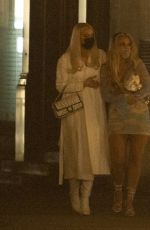 DEMI SIMS and BETHAN KERSHAW at The Mayfair Hotel in London 06/02/2021