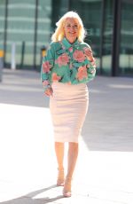 DENISE VAN OUTEN Arrives Stephs Packed Lunch Show 06/15/2021