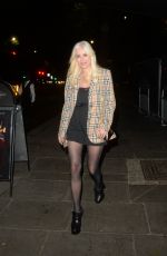 DENISE VAN OUTEN LEAVES Proud Embankment in London 06/04/2021