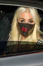 DENISE VAN OUTEN LEAVES Proud Embankment in London 06/04/2021