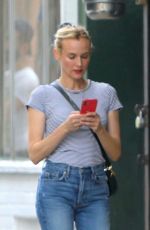 DIANE KRUGER in Denim Out and About in New York 06/01/2021