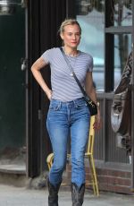 DIANE KRUGER in Denim Out and About in New York 06/01/2021