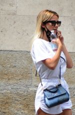 DILETTA LEOTTA Out and About in Milan 06/16/2021