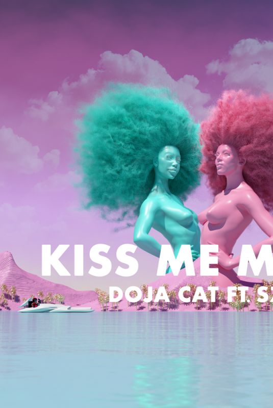 DOJA CAT and SZA - Kiss Me More Single Photoshoot 2021