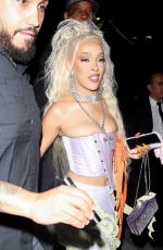 DOJA CAT Arrives at Her Planet Her Album Release Party in Los Angles 06/24/2021