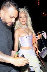 DOJA CAT Arrives at Her Planet Her Album Release Party in Los Angles 06/24/2021