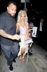 DOJA CAT Arrives at Her Planet Her Album Release Party in Los Angles 06/24/2021