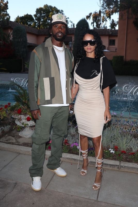 DRAYA MICHELE at RHUDE SS22 Runway Show in Beverly Hills 06/23/2021