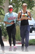 DUA LIPA and Anwar Hadid  Out in  Los Angeles 06/04/2021