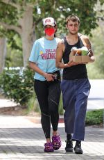 DUA LIPA and Anwar Hadid  Out in  Los Angeles 06/04/2021