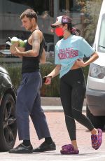DUA LIPA and Anwar Hadid  Out in  Los Angeles 06/04/2021