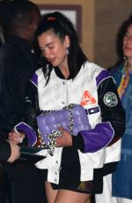 DUA LIPA at Nobu in Malibu 06/04/2021