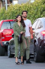 EIZA GONZALEZ and Paul Rabil Out for Dinner in Venice Beach 06/09/2021