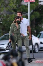 EIZA GONZALEZ and Paul Rabil Out for Dinner in Venice Beach 06/09/2021