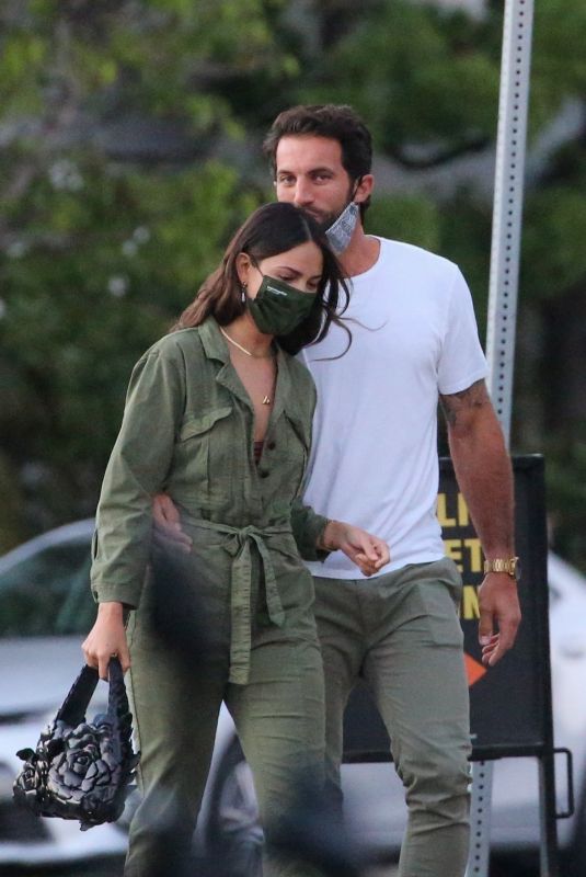 EIZA GONZALEZ and Paul Rabil Out for Dinner in Venice Beach 06/09/2021