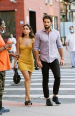 EIZA GONZALEZ and Paul Rabil Out in New York 06/18/2021