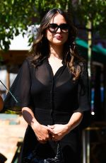 EIZA GONZALEZ Leaves Bar Pitti in New York 06/18/2021